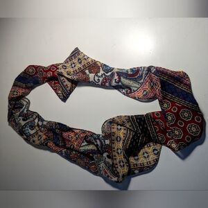 Lightweight floral/paisley scarf